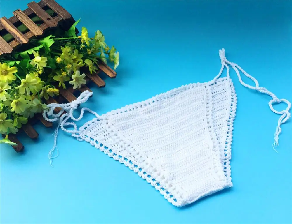 Сексуальный купальник бикини шорты женские ручной работы пляжные плавки пляжное