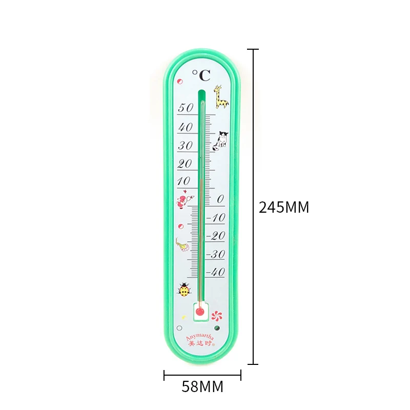 Вертикальный термометр с мультипликационными стенками измеритель температуры в