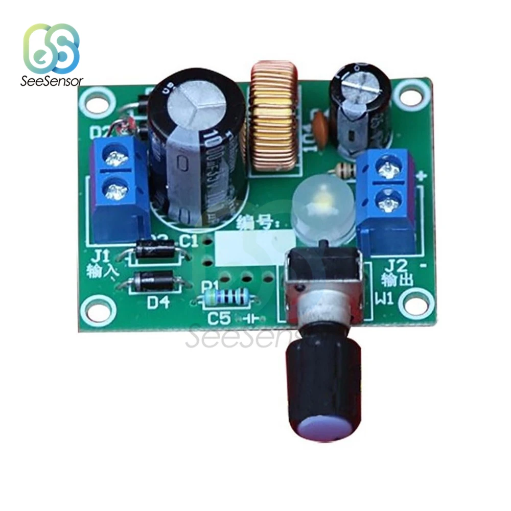 Стабилизаторы напряжения регулируемые LM2596 точные Понижающие стабилизаторы