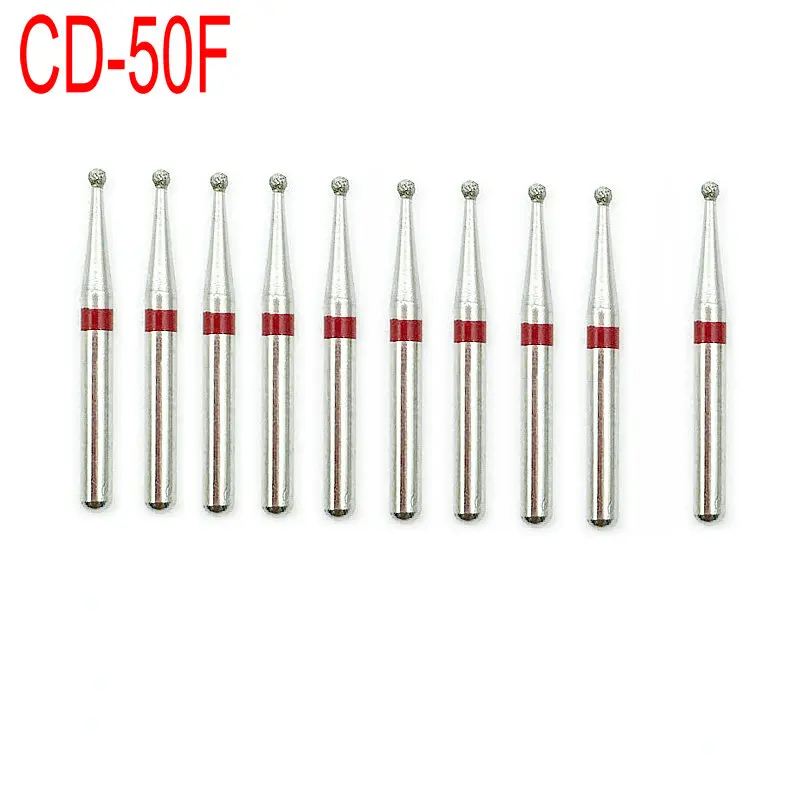 100 шт./10 коробок стоматологических алмазных боров (дрель компакт дисков серии