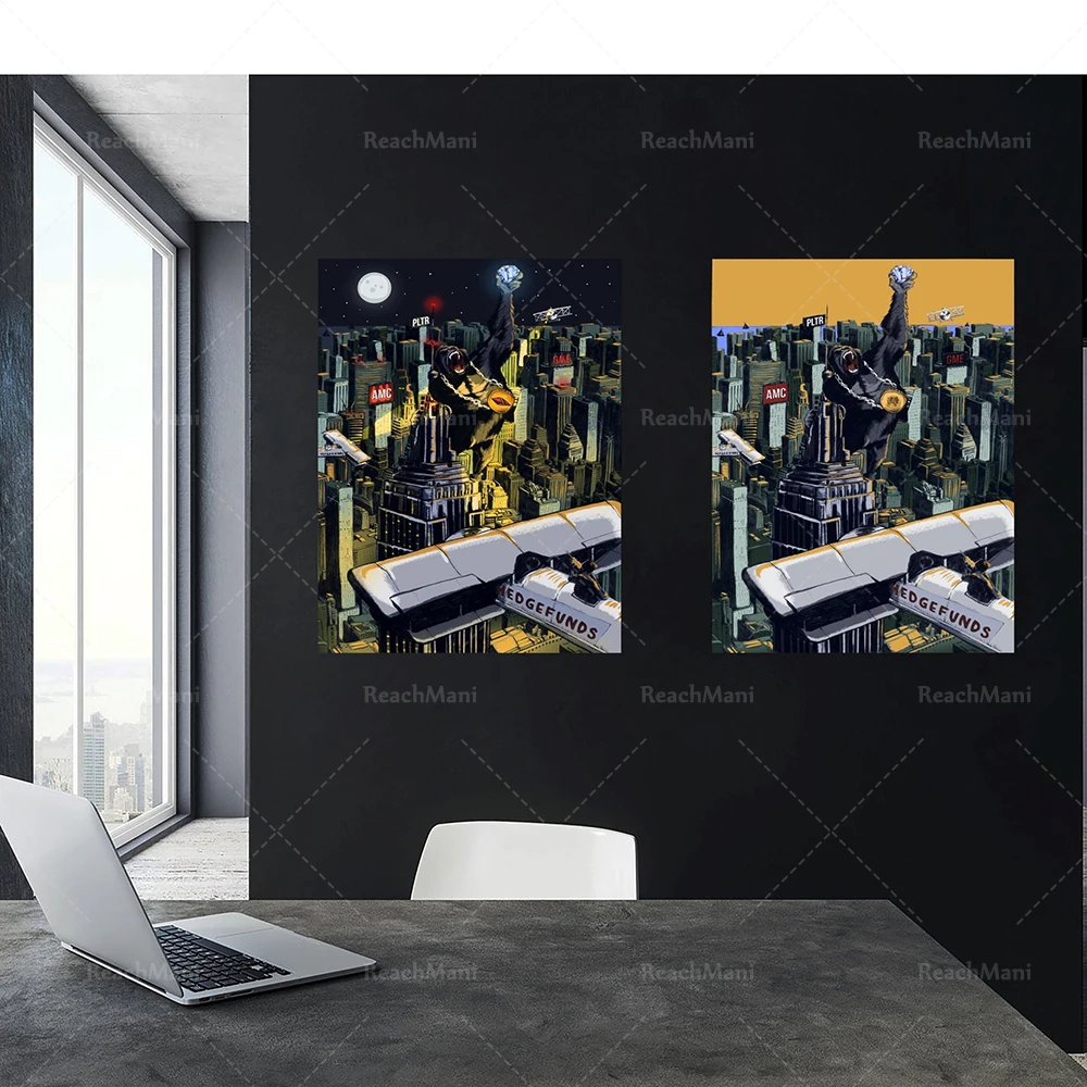 

Diamond Hand, Bitcoin Art | Stock Market Art | Gme | Platelet | Service Center New York Art-Diamond Pointer Decoration Poster