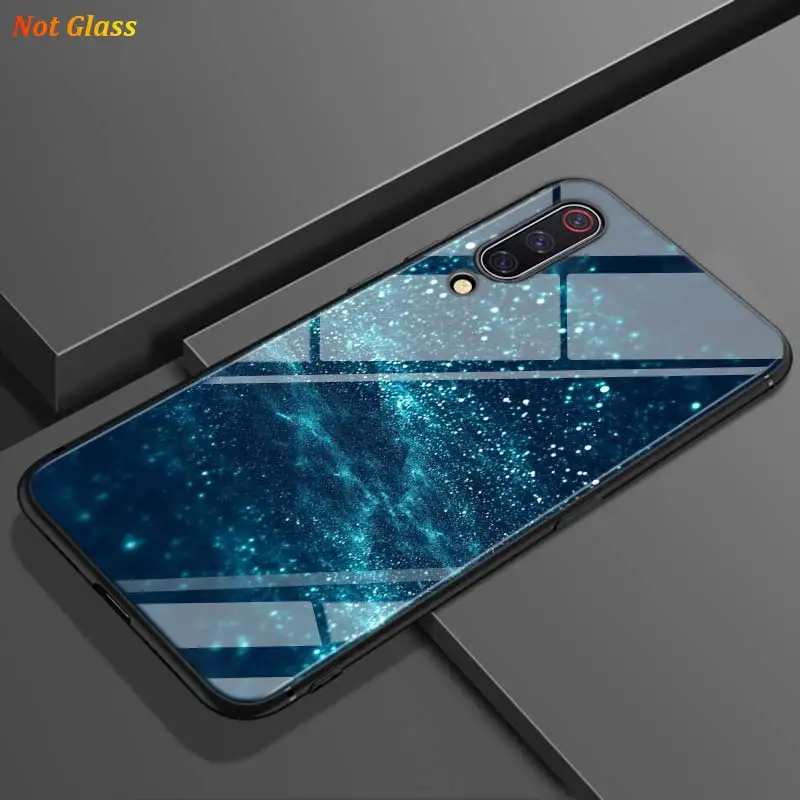 Черная крышка звездного неба, следовании арт для Xiaomi Mi A1 A2 A3 5X6X6 8 9 Lite CC9 F1 9T 9TPro играть глянцевый чехол для телефона