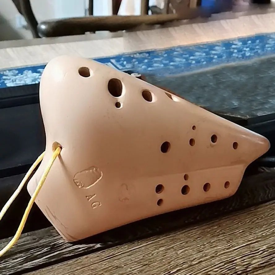 2 трубы профессиональная производительность AG tone ocarina 16 отверстий керамическая