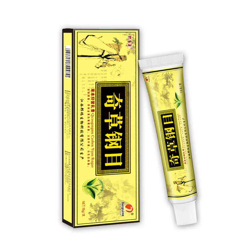 

QICAOGANGMU Focallure Skin Psoriasis Cream Dermatitis Eczematoid Eczema Ointment Treatment Psoriasis Scaly Plaque Psoriasi Cream