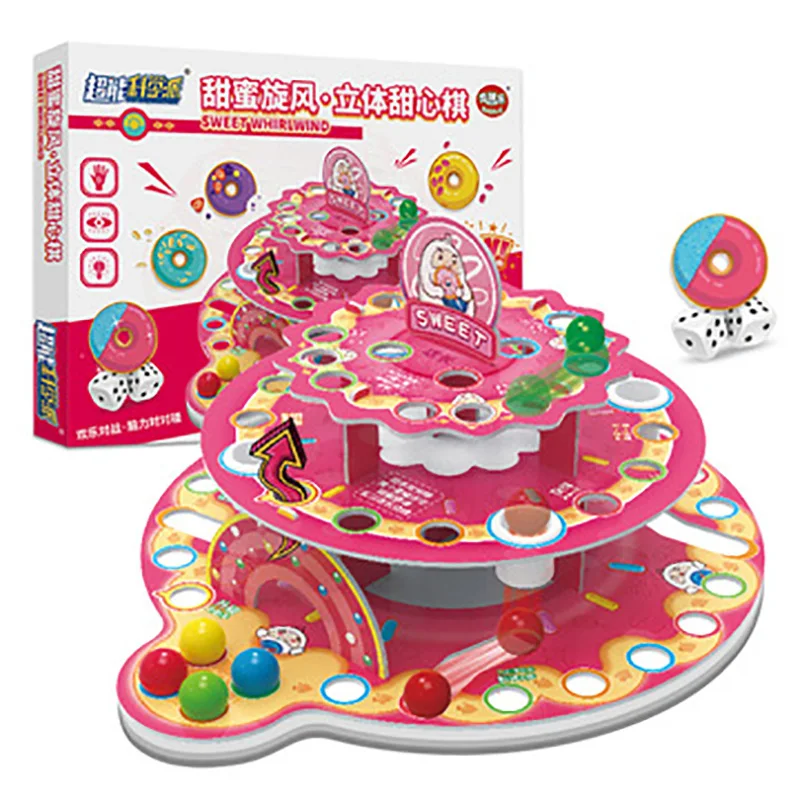 

3D трехмерные Летающие шахматы, настольная игра, подарки, Детские Многослойные настольные игры, летающие игры, веселые игры для родителей и д...