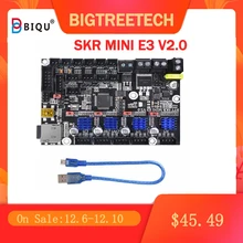 BIGTREETECH BTT SKR MINI E3 V2 32 Bit Motherboard TMC2209  For Ender 3 /5 CR10 Upgrade BTT SKR V1.4 Turbo SKR 2 3D Printer Parts