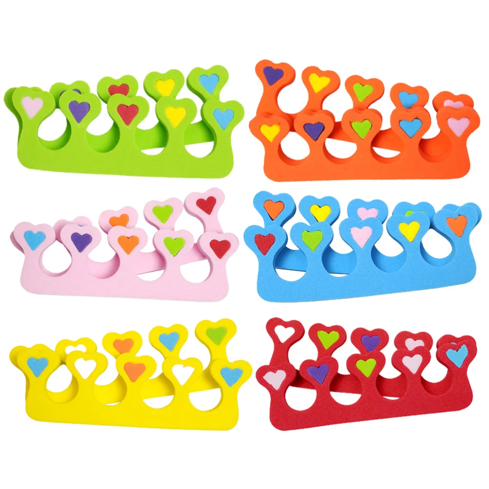 

24pcs Creative Nail Separator Toe Divider Manicure Supply Nail Beauty Tool