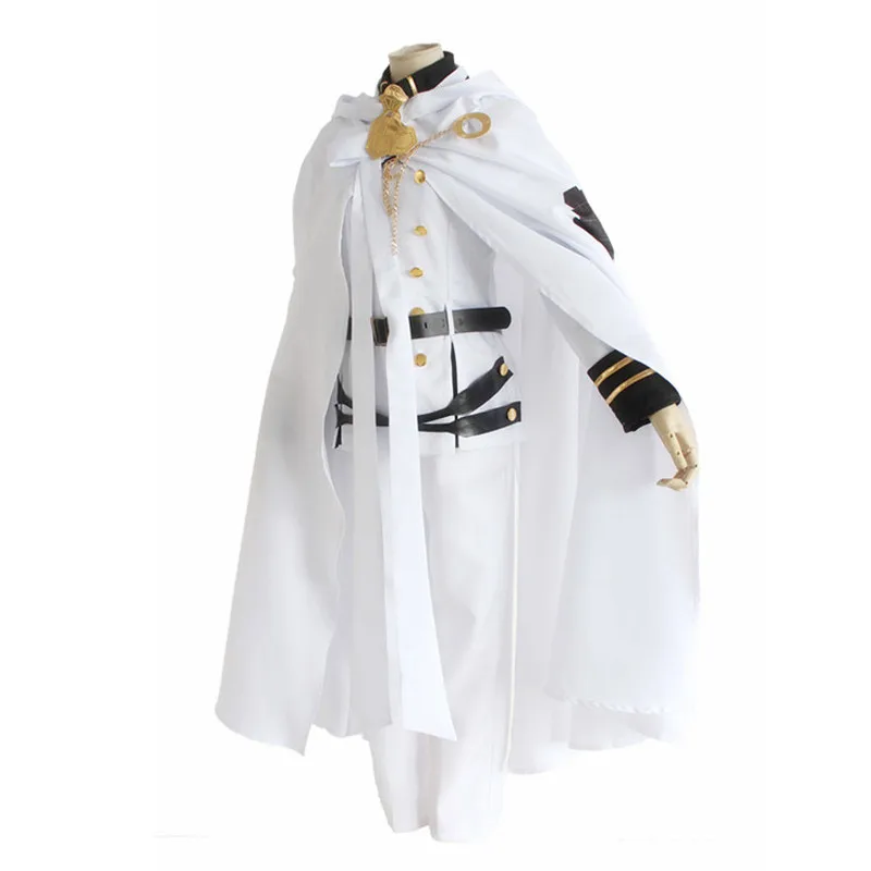 Костюм для косплея Owari No Seraph of The End Mikaela Hyakuya плащ пальто верхняя одежда униформа