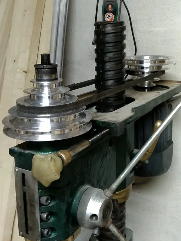 Алюминиевый 5 ступенчатый шкив типа А для пагоды внешний диаметр 54 150 мм (диаметр