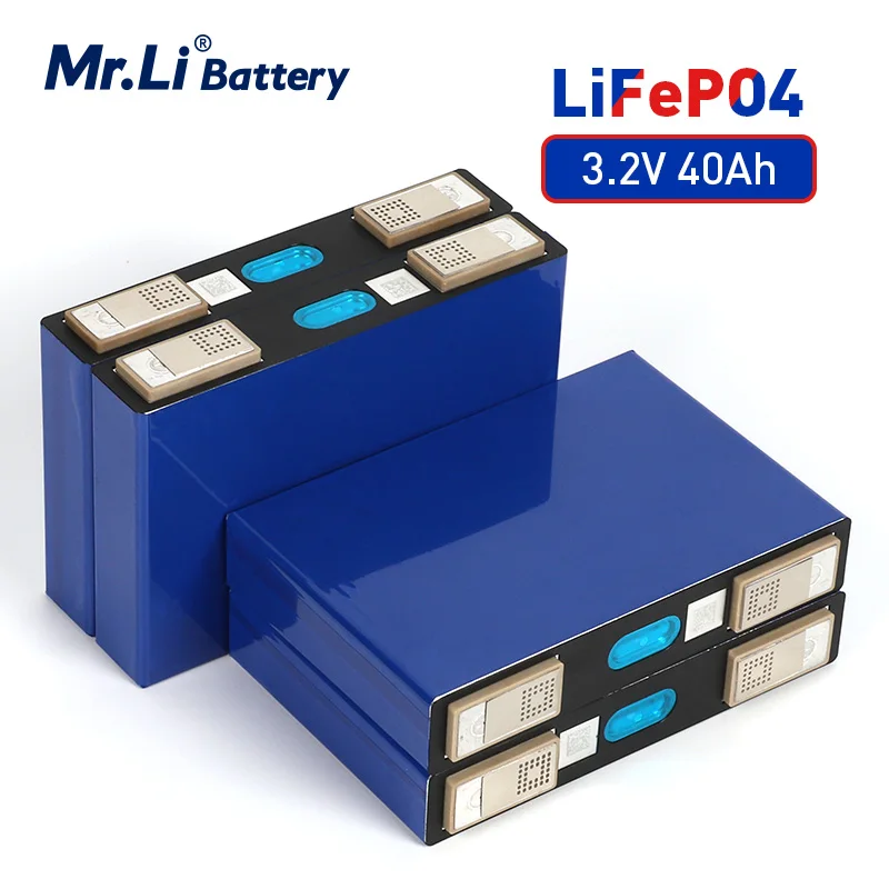 Mr.Li ion Аккумулятор lifepo4 батарея 3 2 v 40Ah литиевая аккумуляторная 12.8v40Ah для UPS с