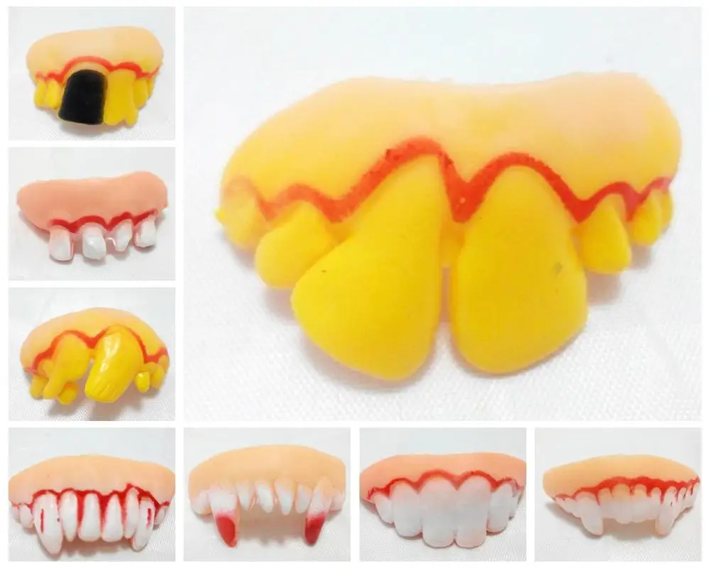 Новинка для розыгрышей поддельные зубы игрушка розыгрыша забавные гаджеты
