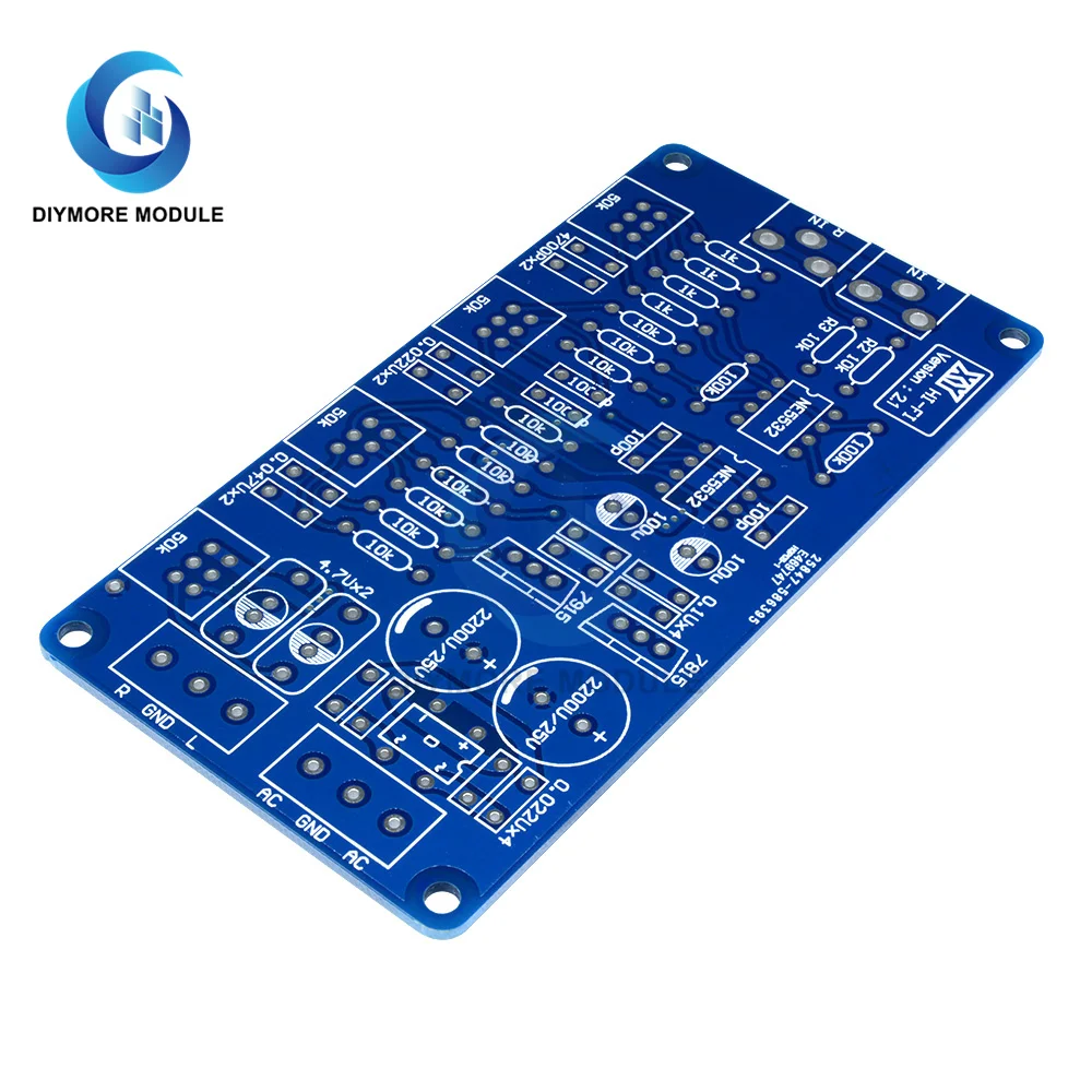Плата печатная плата усилителя мощности NE5532 Volum Control переменного тока 50 к