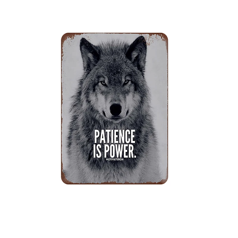 Wild Snow Wolf Moonlight Plate постеры металлические оловянные знаки современный дом кафе