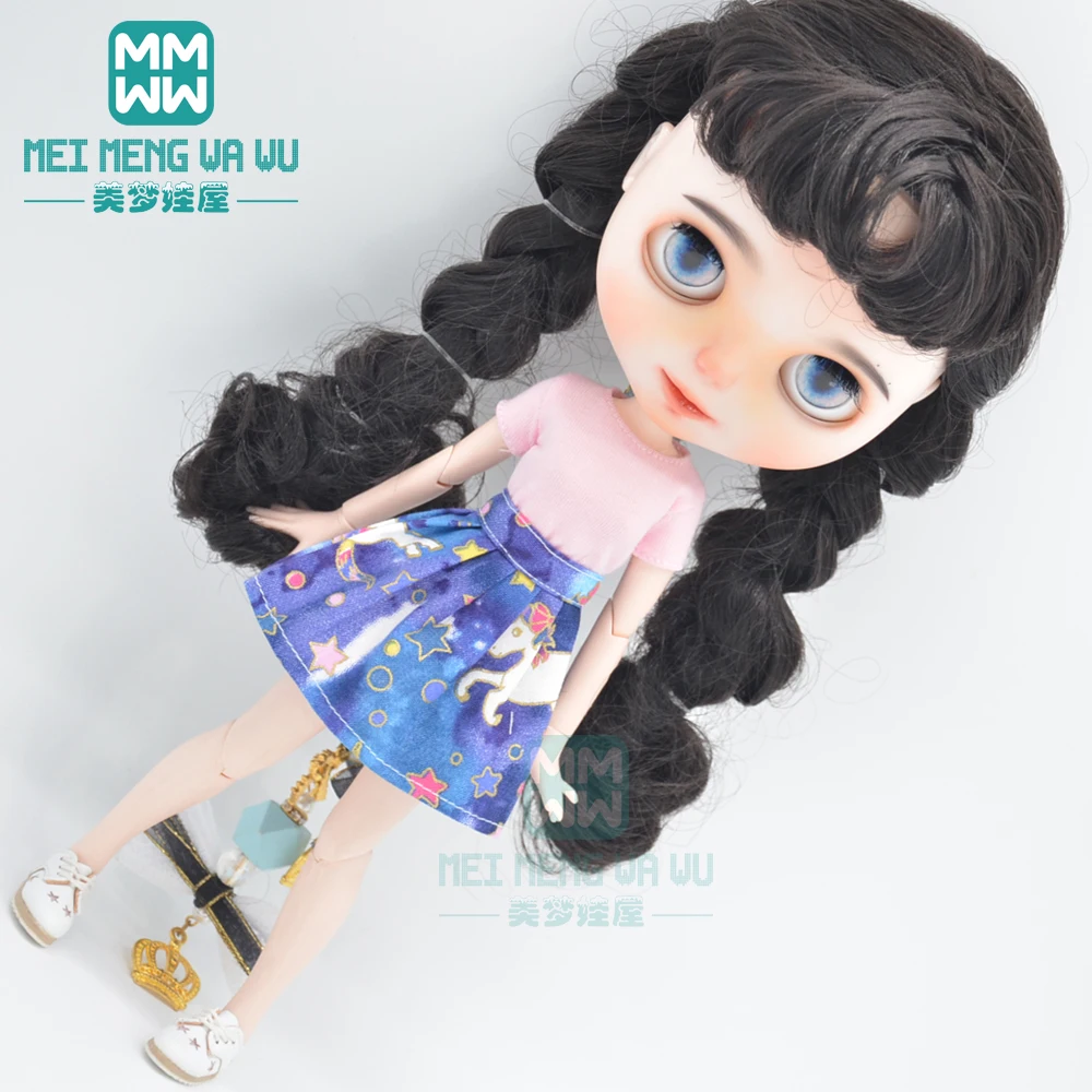 Одежда для кукол Blyth модные футболки шорты обувь носки блайз азон 28-30 см OB22 OB24