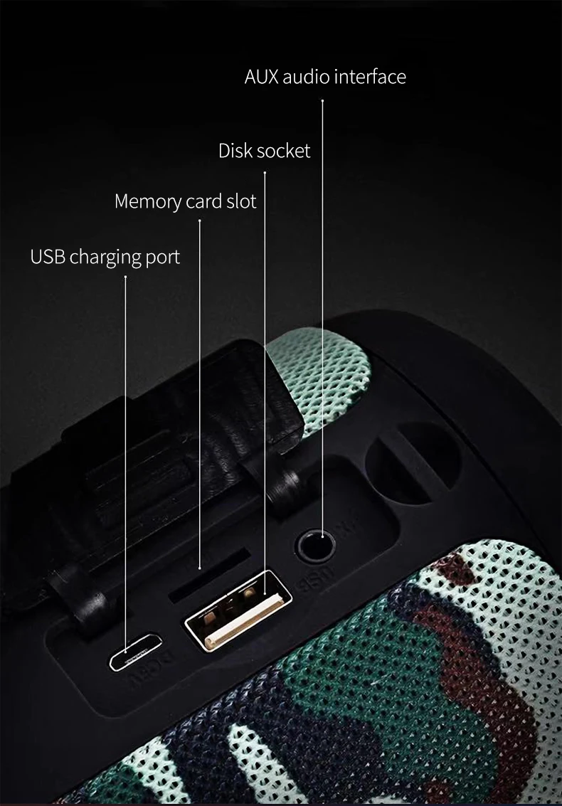 M2 Мини Bluetooth низкий динамик портативный открытый динамик стерео Беспроводная колонка поддержка TF FM USB AUX