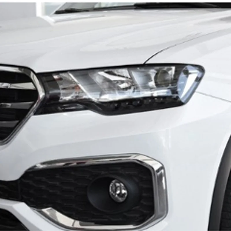 Крышка передней фары для Great Wall Hover Haval H6 Couper 2015 2017 прозрачный абажур оболочка