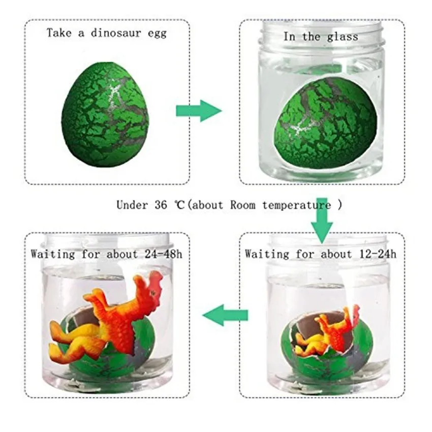 Разноцветные забавные надувные Волшебные Яйца динозавра 30/60 шт. инкубационный