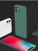 2020 new original liquid silicone case for iphone 12 pro max protector case for iphone 11 x xs max xr 7 8 6s plus se soft cover