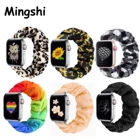 Ремешок нейлоновый для Apple watch band 44 мм 40 мм 38 мм 42 мм, эластичный тканевый браслет для iWatch series 3 4 5 se 6 7 strap5 4, новый дизайн