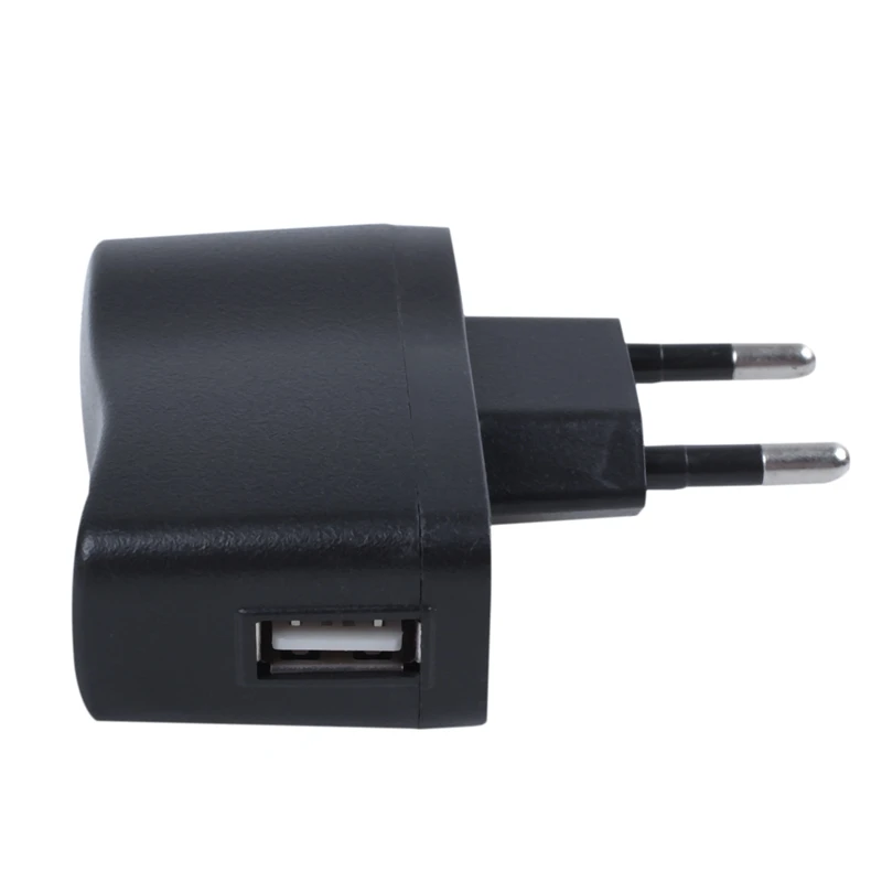 AC 110V-240V to DC 5V 0.5A 500mA USB EU Plug Power Adapter Charger | Электроника
