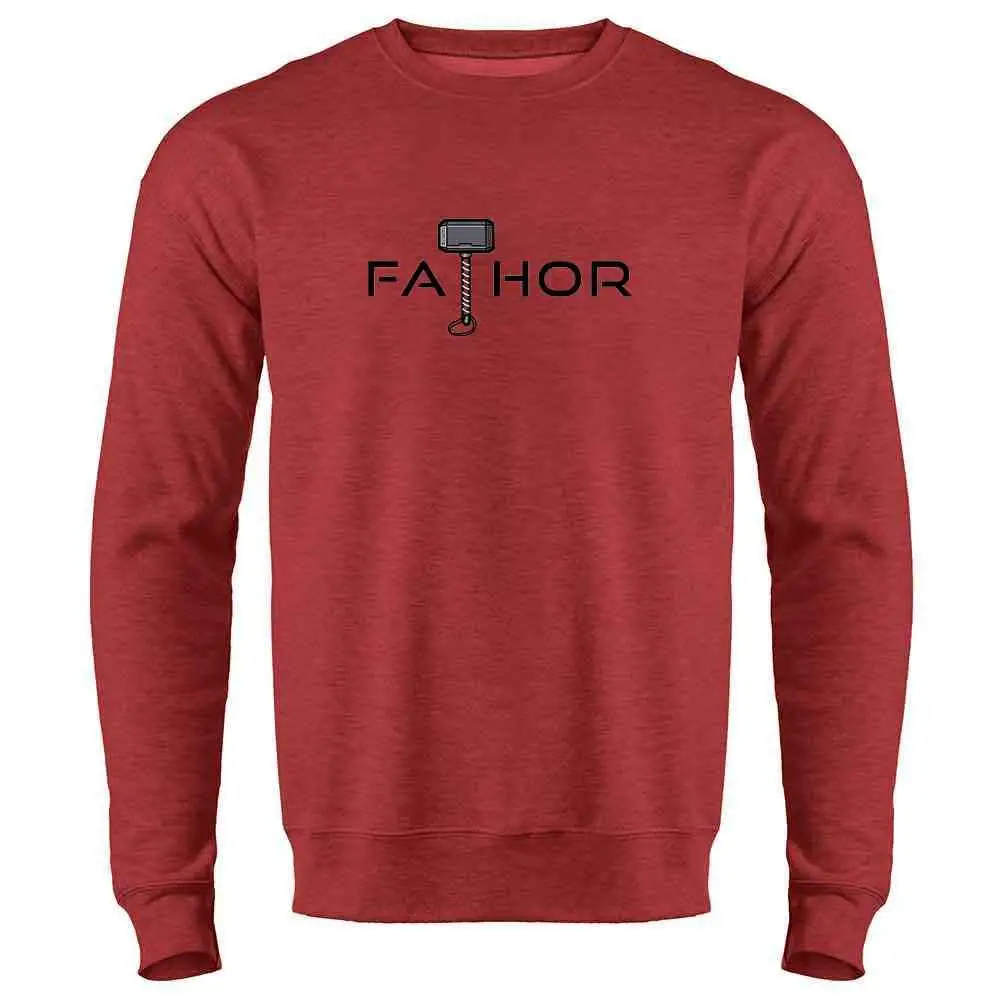 FaTHOR Father's Day Superhero мужские флисовые свитшоты унисекс Мужские wo толстовки с