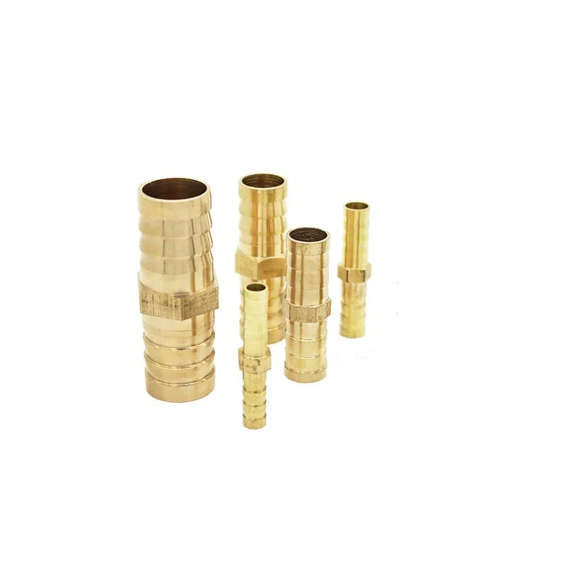 

Pneumatic fast pagoda joint trachea hose one-word copper two-pass straight-through outer diameter 6 8 10 12 14 16mm