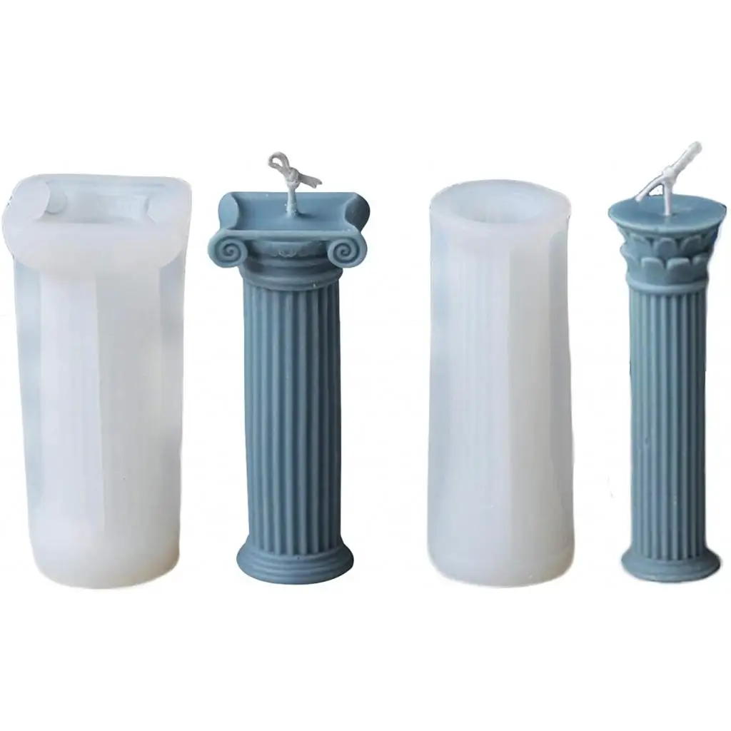 

Форма для изготовления свечей в виде греческой колонны