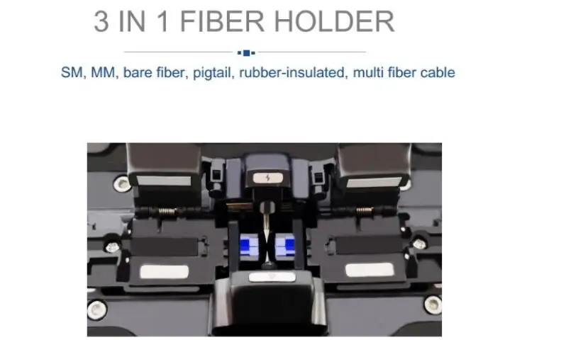 Поддержка множества языков сигнальный огонь AI 9 сварочный аппарат FTTH Оптический