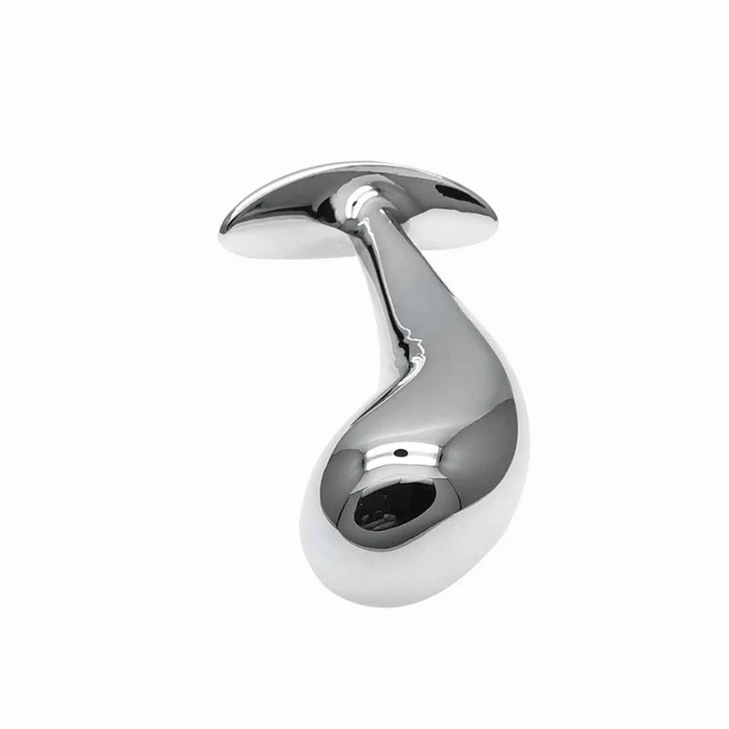 Анальная пробка из нержавеющей стали интимные игрушки для женщин Кристальный