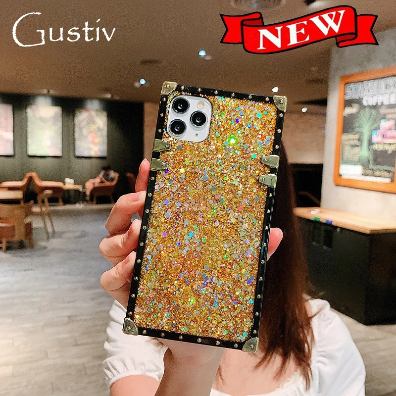 

Luxury Soft Silicone Square Case For Huawei Honor 9X 10i 20 30 V30 Pro Soft Square For Nova 3i 4 4e 5 6 P Smart Z Plus Cover