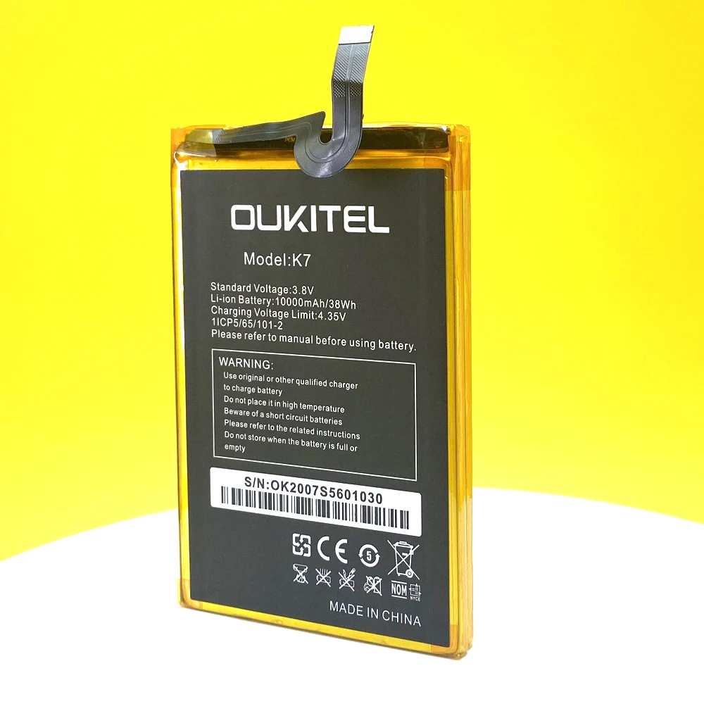 100 new original battery 10000mah for oukitel k7 power k7power in stock smart phone hihg quality free global shipping