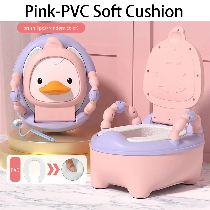 Детский мультяшный горшок 2 цвета детское дорожное сиденье для унитаза