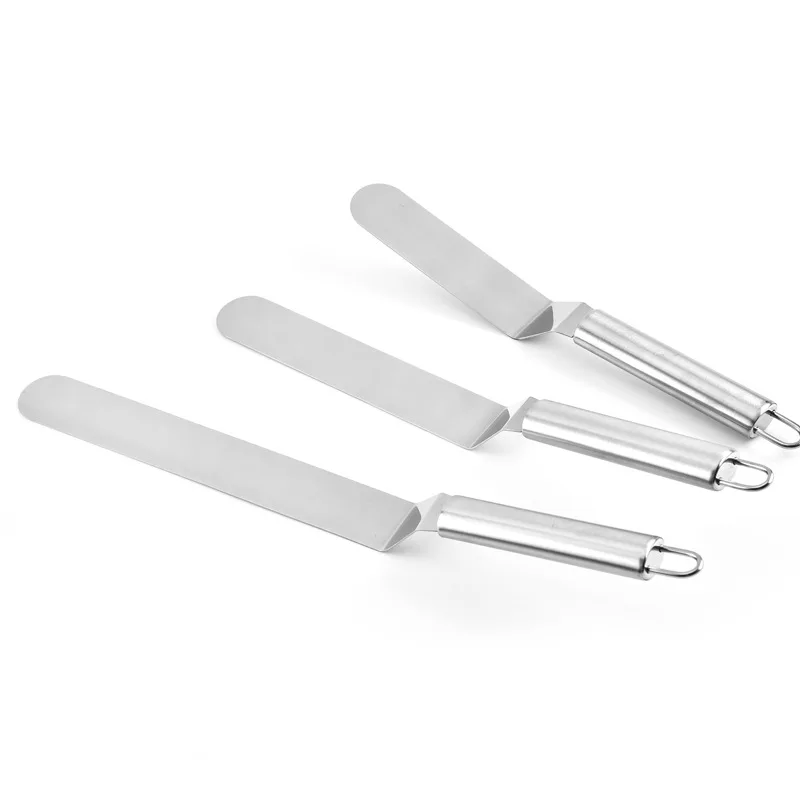 

6/8/10 Inch Gadgets Stainless Steel Cake Spatula Butter Cream Icing Frosting Knife Smoother Kitchen Pastry Cake Decoration Tools