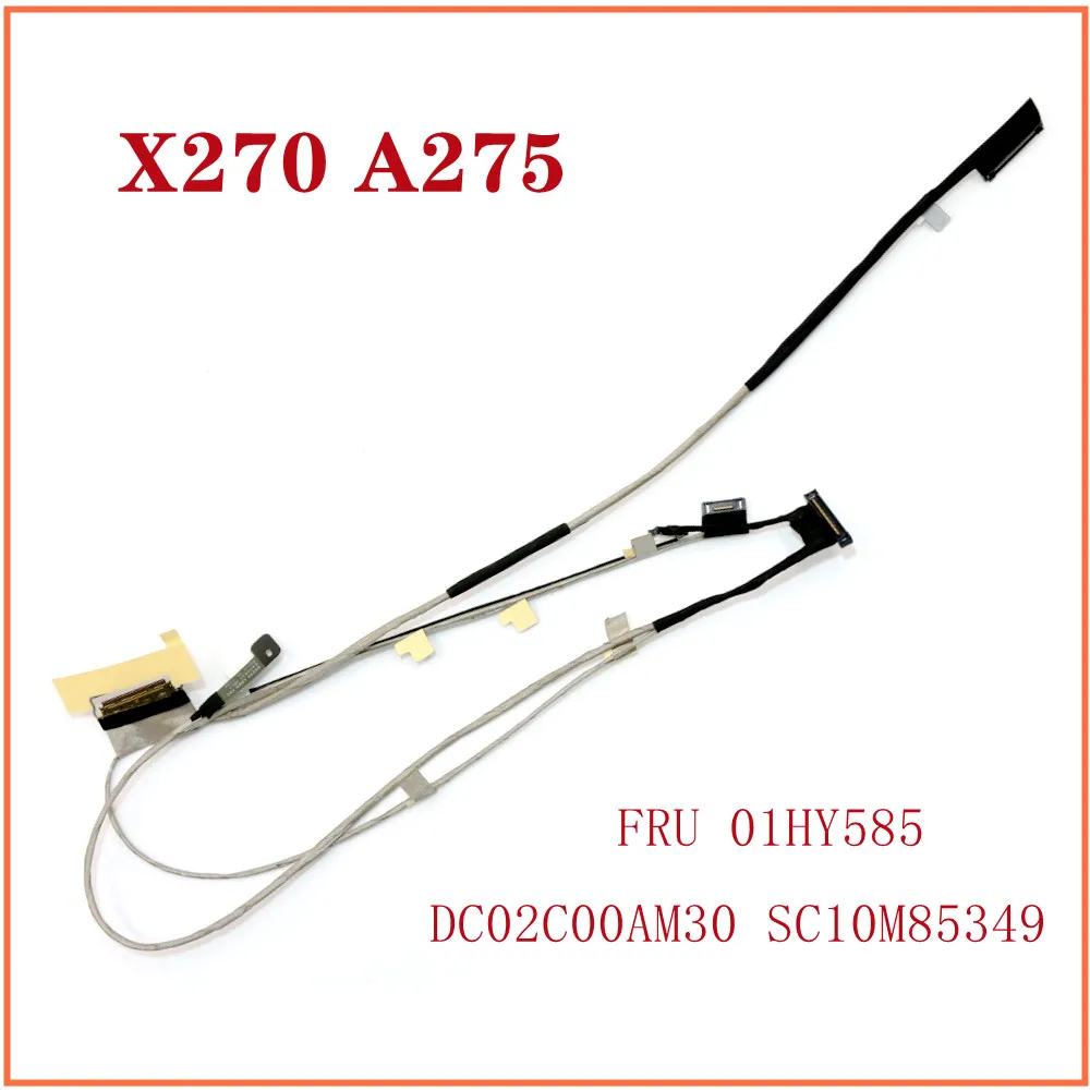 

Адаптер DC02C00AM30 SC10M85349 01HY585 для ноутбука Lenovo Thinkpad X270 A275, ЖК-кабели LCLW, внутренний кабель питания