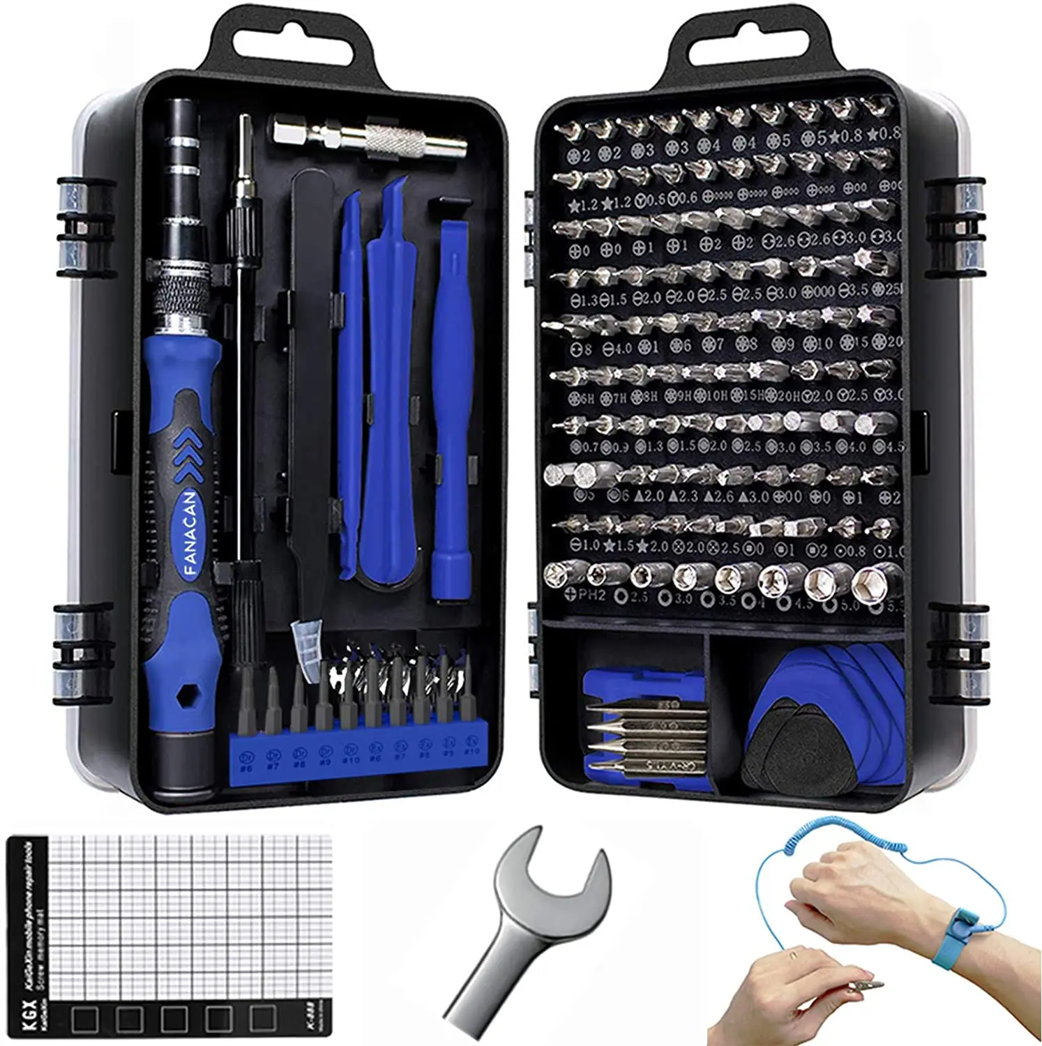 

Precision Screwdriver Set - 140-In-1 Small Screwdriver Bit Set for DIY Electronic Repairs - Computer- Micro PC, Laptop, iPhone