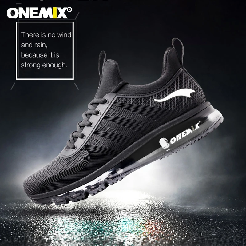 

ONEMIX Running Shoes Men Classic Air Cushion Height Increasing Sports Shoes Outdoor Basketball Shoes Massage Walking Sneakers
