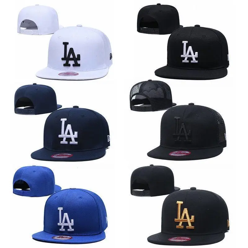 

2021 New Los Angeles Snapback Hats Man Cool Baseball Caps Adult Flat Peak Hip Hop LA snapback Cap Men Women Gorra