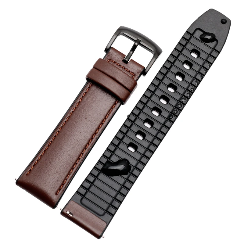 20 22mm hybrid watch band for Lenovo watch X plus huawei watch GT/Galaxy Watch 46/42mm strap Replacement band Watch accessories