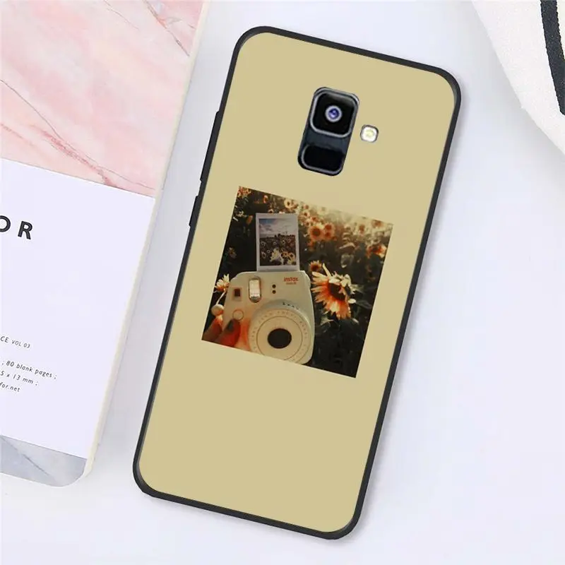 Чехол для телефона Babaite с красными желтыми розовыми цветами в эстетике Samsung Galaxy A7