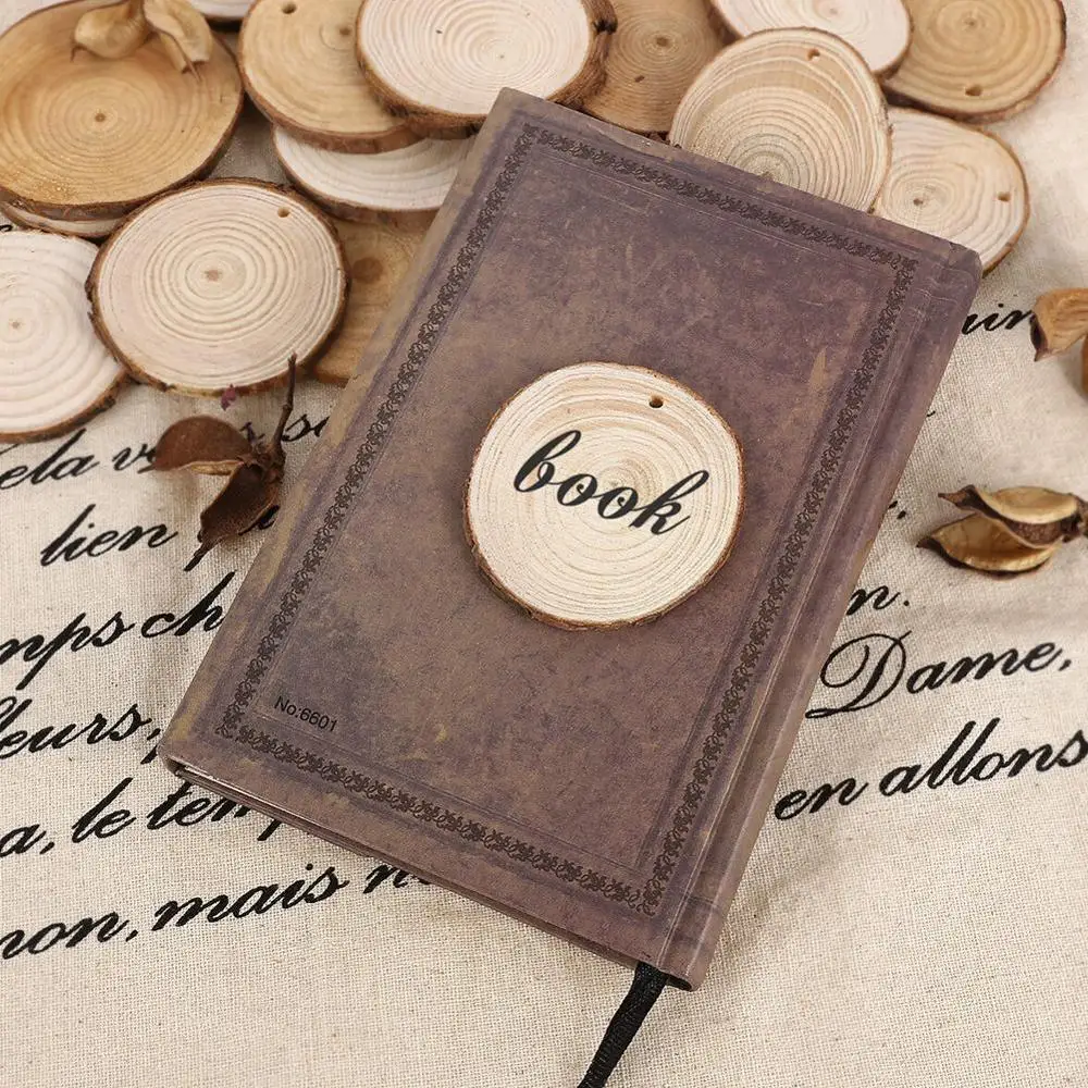 

10Pcs Pine Wood Slices Double-sided Natural Round Wood Handmade Decoration Chips Photograghy DIY Props Home L7W3