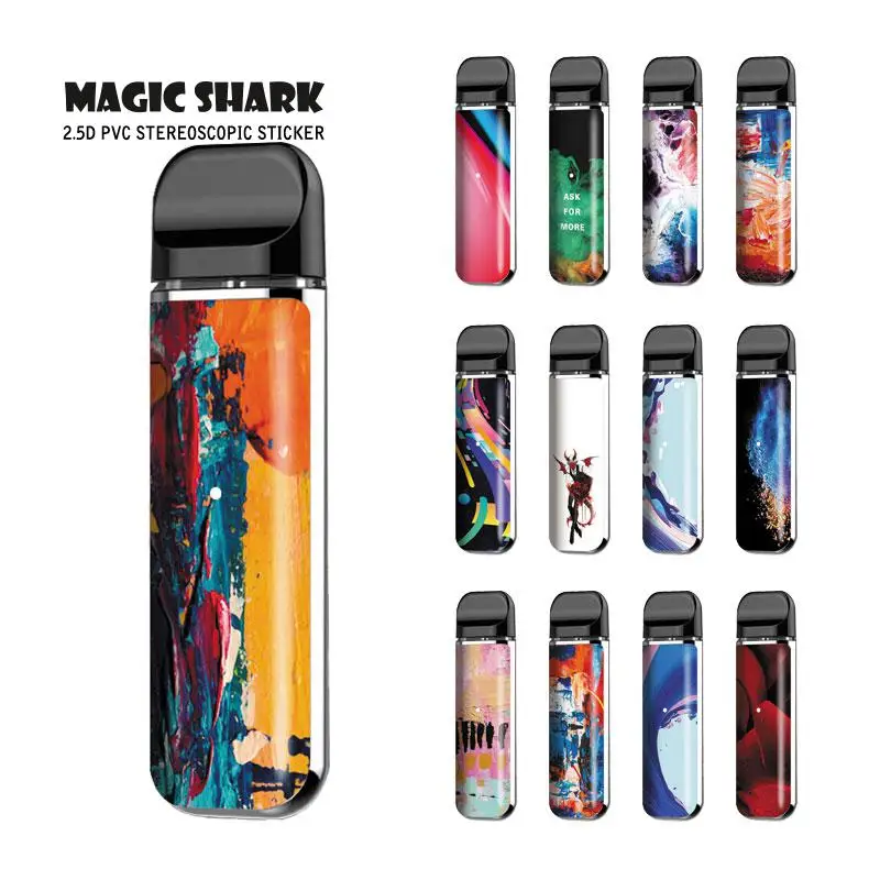 Защитный чехол Magic Shark для Smok Novo Модный чехол-пленка из ПВХ с красочным рисунком