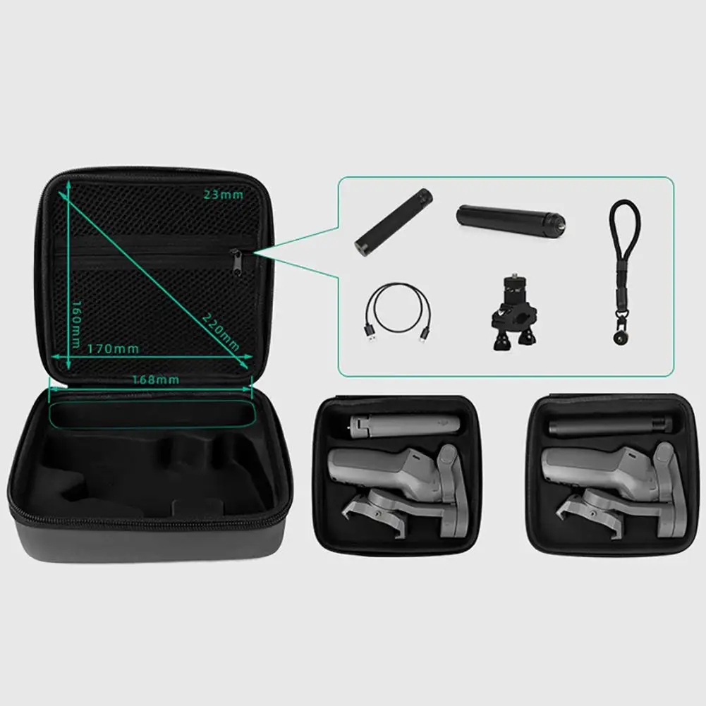 Для DJI OSMO Mobile 3 Портативная сумка для хранения экшн-камера защитный чехол для переноски Ручной Стабилизатор Gimbal сумка аксессуары
