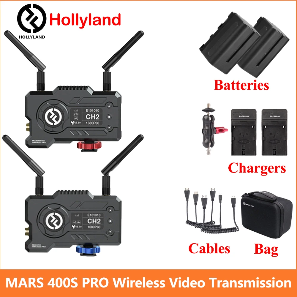 Беспроводная система передачи видео Hollyland MARS 400S PRO HD передатчик изображения