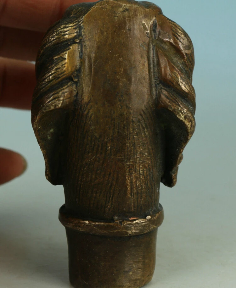 527 ++++++ острые китайские старые бронзовые статуи для собак ручной работы