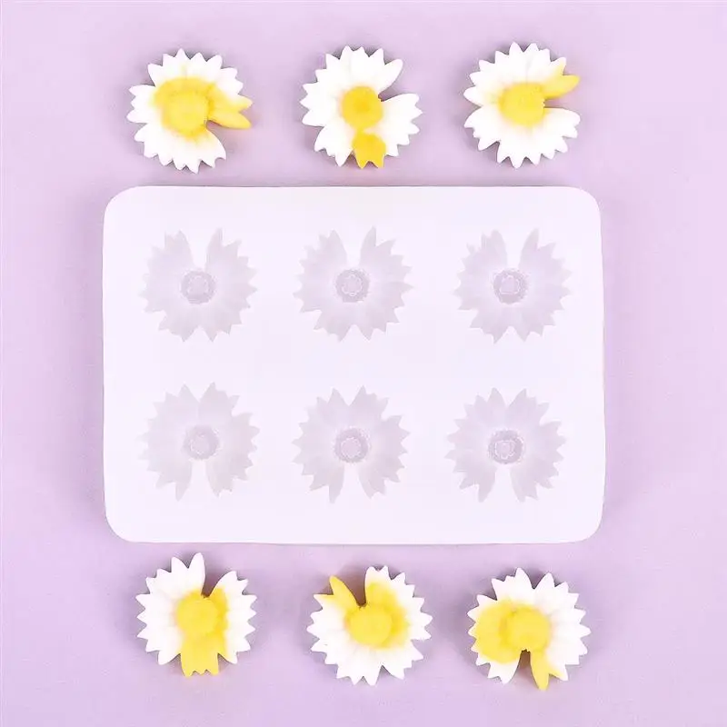 Цветок силиконовые формы смолы литья для DIY изготовления ювелирных изделий УФ