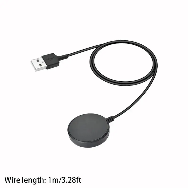 Беспроводное зарядное устройство USB кабель для samsung Galaxy Watch Active R500 замена Смарт часы зарядная док-станция USB зарядное устройство Колыбель
