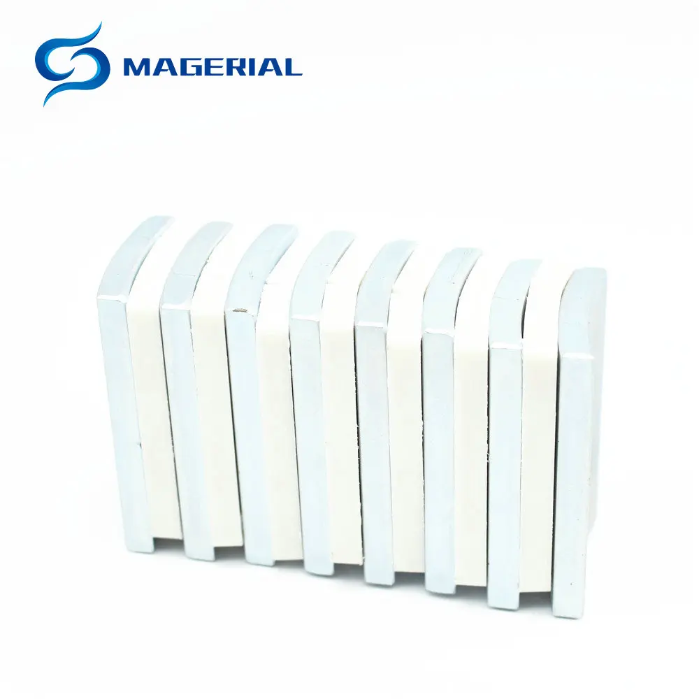 N48H NdFeB дуговой сегмент OR77xIR71xL60mm высокий крутящий момент Серводвигатель магнит