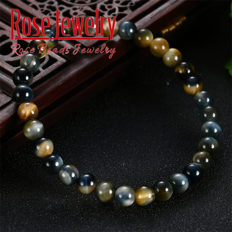 4/6/8/10 великолепные кружевные браслеты с тигровым глазом мечты для мужчин и женщин