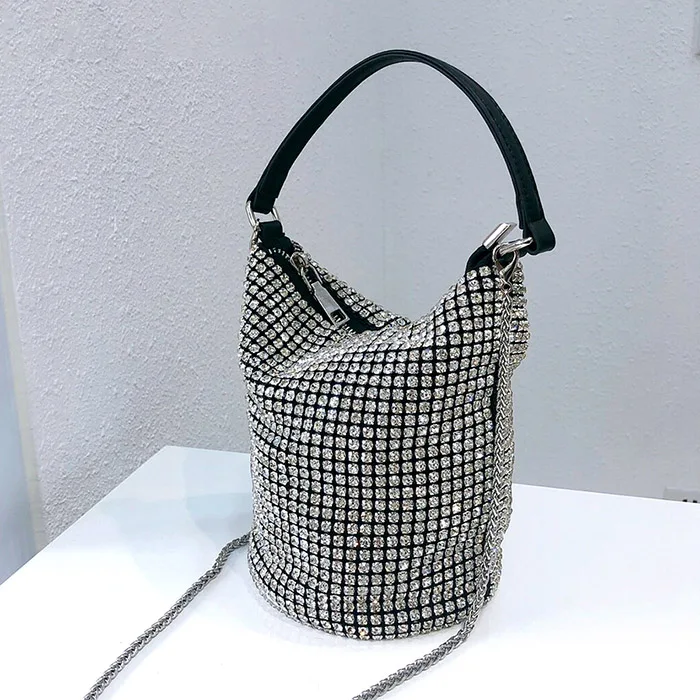 

Шикарная женская дизайнерская сумка-ведро зеленого цвета в Корейском стиле, новинка 2020