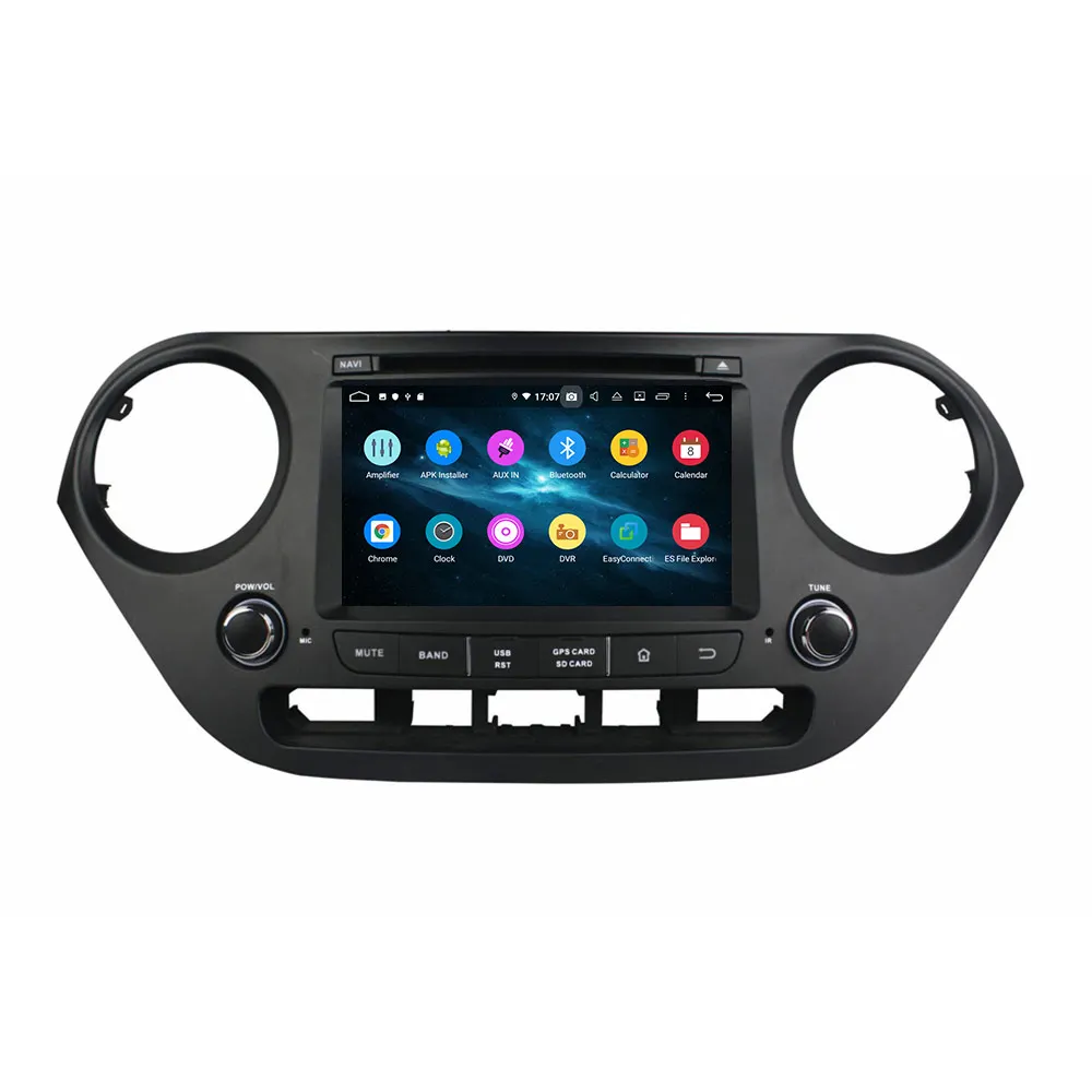 

Android 9.0 Car DSP GPS Navigation CD DVD Player For Hyundai I10 2013+ car Multimedia Player System Radio RDS GPS Navi Headunit